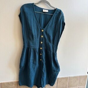 Universal Thread Dark Teal Romper
